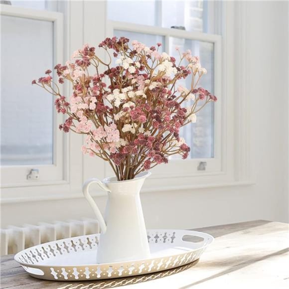 BabyBreath Flowers FallFlowers,10Pcs FakeGypsophila Plants Artificial BabyBreath - Picture 2 of 7